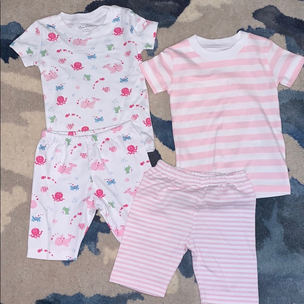 Kissy Kissy Shirt& Short Sets- Never Worn